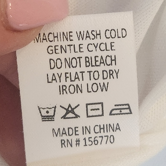 Roolee Gray and White A-Line Raglan 3/4 Sleeve XXS (5329) - Picture 9 of 9